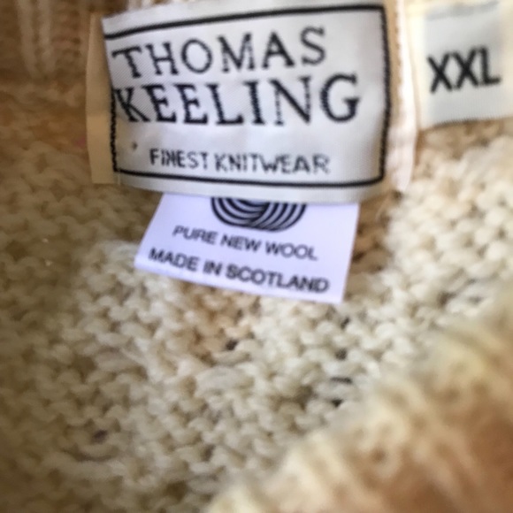 Thomas Keeling Knit Wool Fishermans 